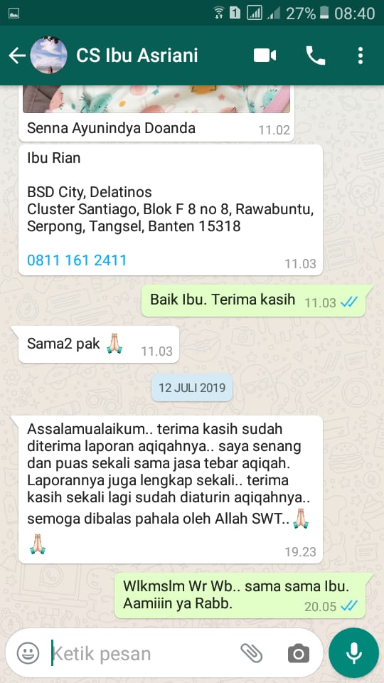 testi-aqiqah